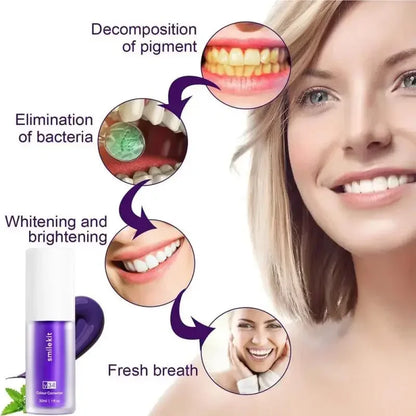 SmileKit Purple Toothpaste Clean and protect