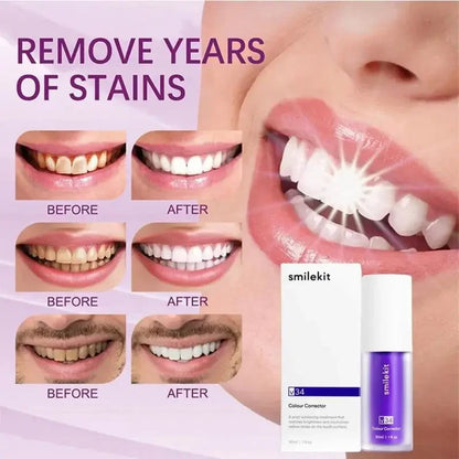 SmileKit Purple Toothpaste Clean and protect